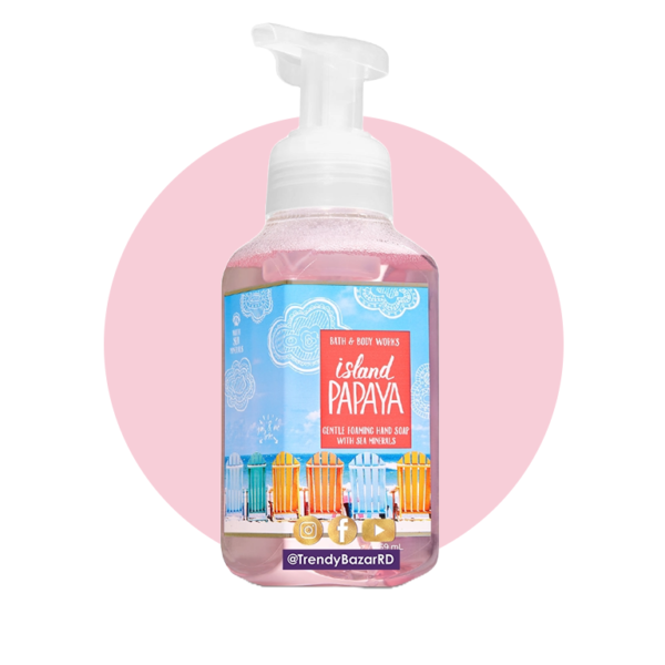Jabon liquido micelar para manos Island Papaya