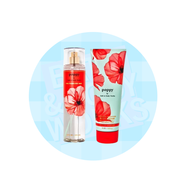 Poppy Bath & Body Works DUO