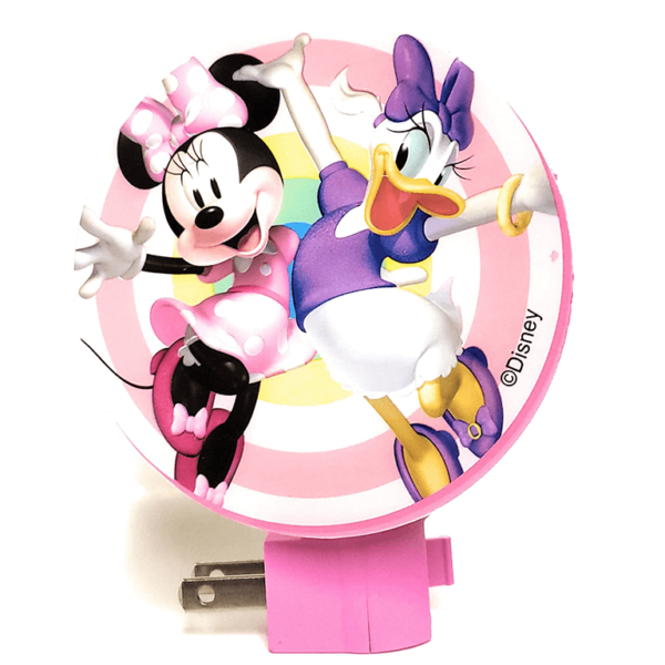 Luz led nocturna con enchufe Minnie Mouse + Daisy de Disney Junior