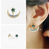 Aretes Luna Brillante - Imagen 2