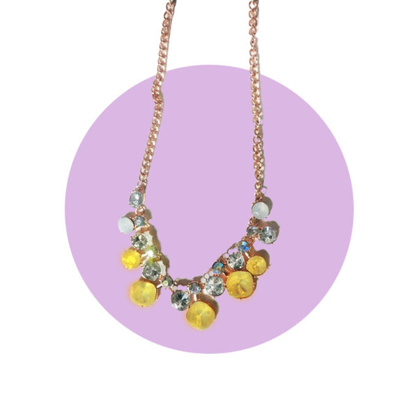 Collar Citric en piedras